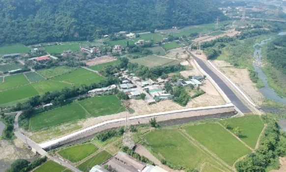 大漢溪斷面81至斷面82左岸保護工工程